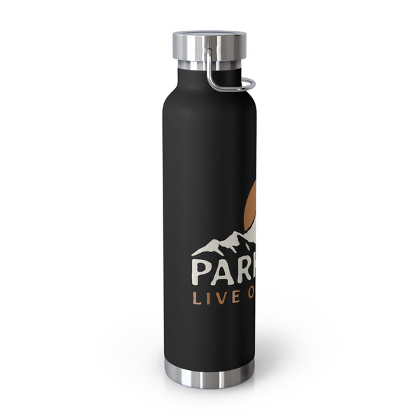 Park Life Explorer Bottle, 22 oz Black Side