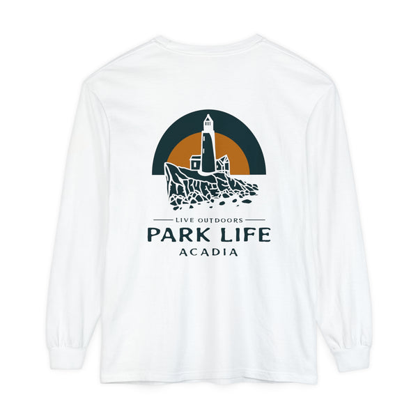 Acadia Lighthouse Long Sleeve T-Shirt