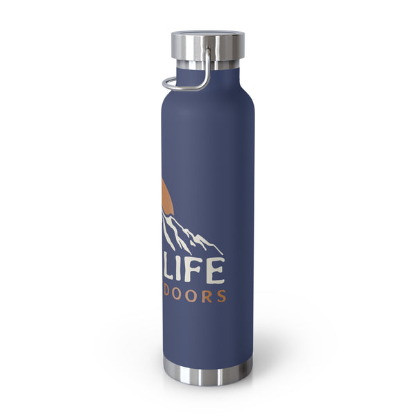 Park Life Explorer Bottle, 22 oz Navy Side