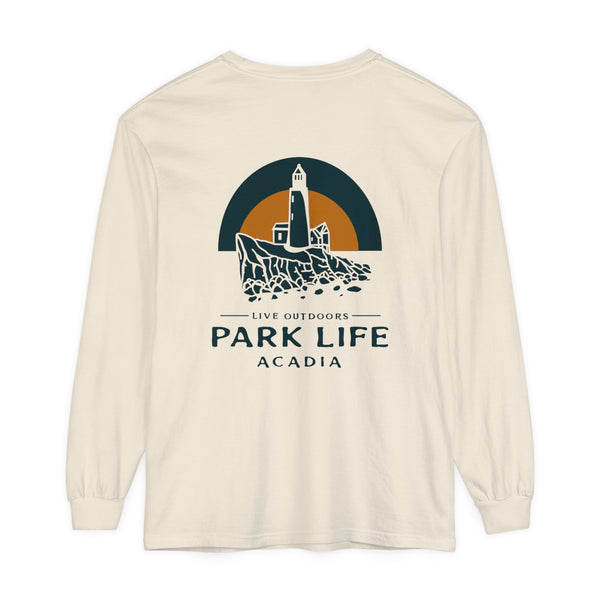 Acadia Lighthouse Long Sleeve T-Shirt