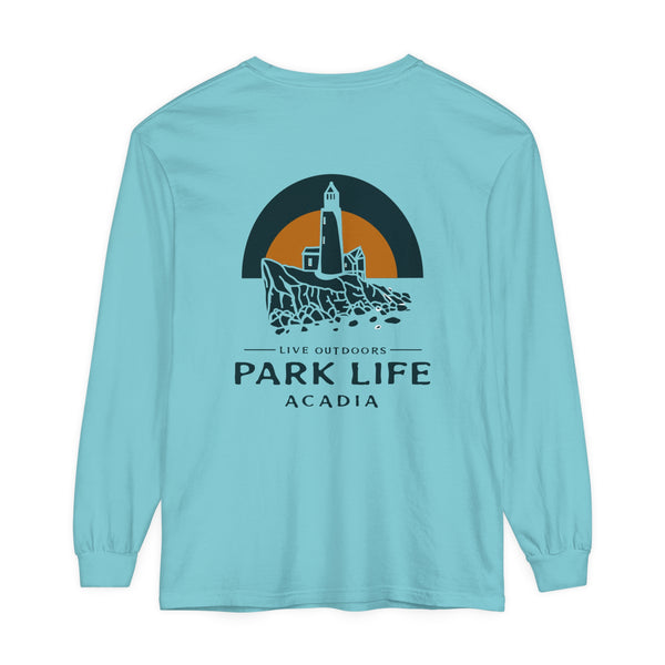 Acadia Lighthouse Long Sleeve T-Shirt