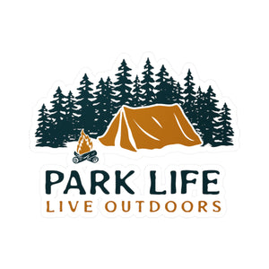 Park Life Camping Vinyl Sticker