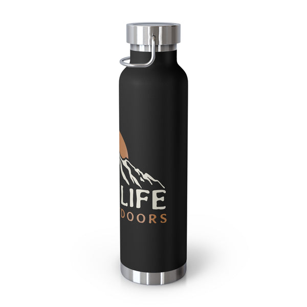 Park Life Explorer Bottle, 22 oz Black Side