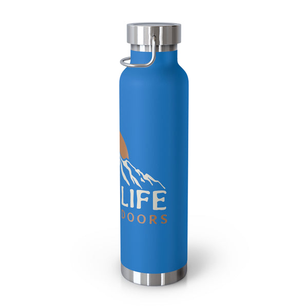 Park Life Explorer Bottle, 22 oz Pebble Blue Side