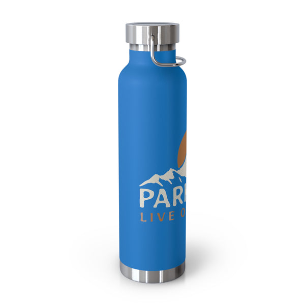 Park Life Explorer Bottle, 22 oz Pebble Blue Side