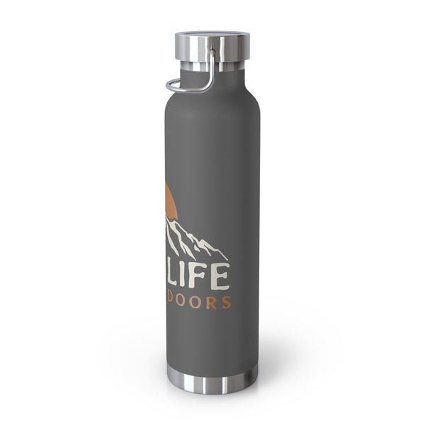 Park Life Explorer Bottle, 22 oz Grey Side