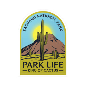 Park Life Saguaro Vinyl Sticker