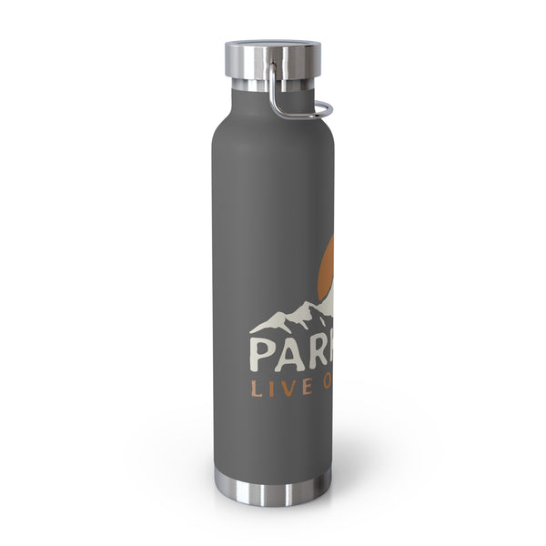 Park Life Explorer Bottle, 22 oz Grey Side