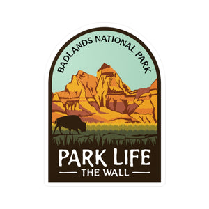 Park Life Badlands Vinyl Sticker