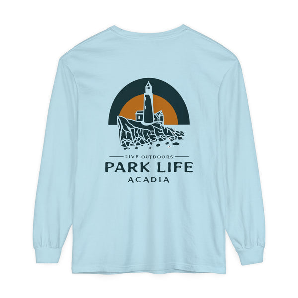 Acadia Lighthouse Long Sleeve T-Shirt